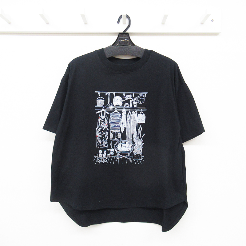 RESPIGHI Tシャツ F-5ブラック/53214TW